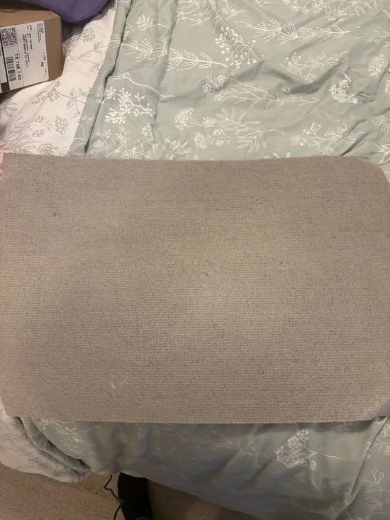 Welcome Doormat Rug - Gray "Welcome" Accent Mat - Picture 3 of 4